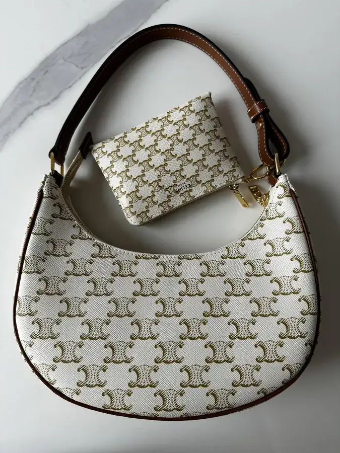 Celin Ava Triomphe Canvas Tote Bag
