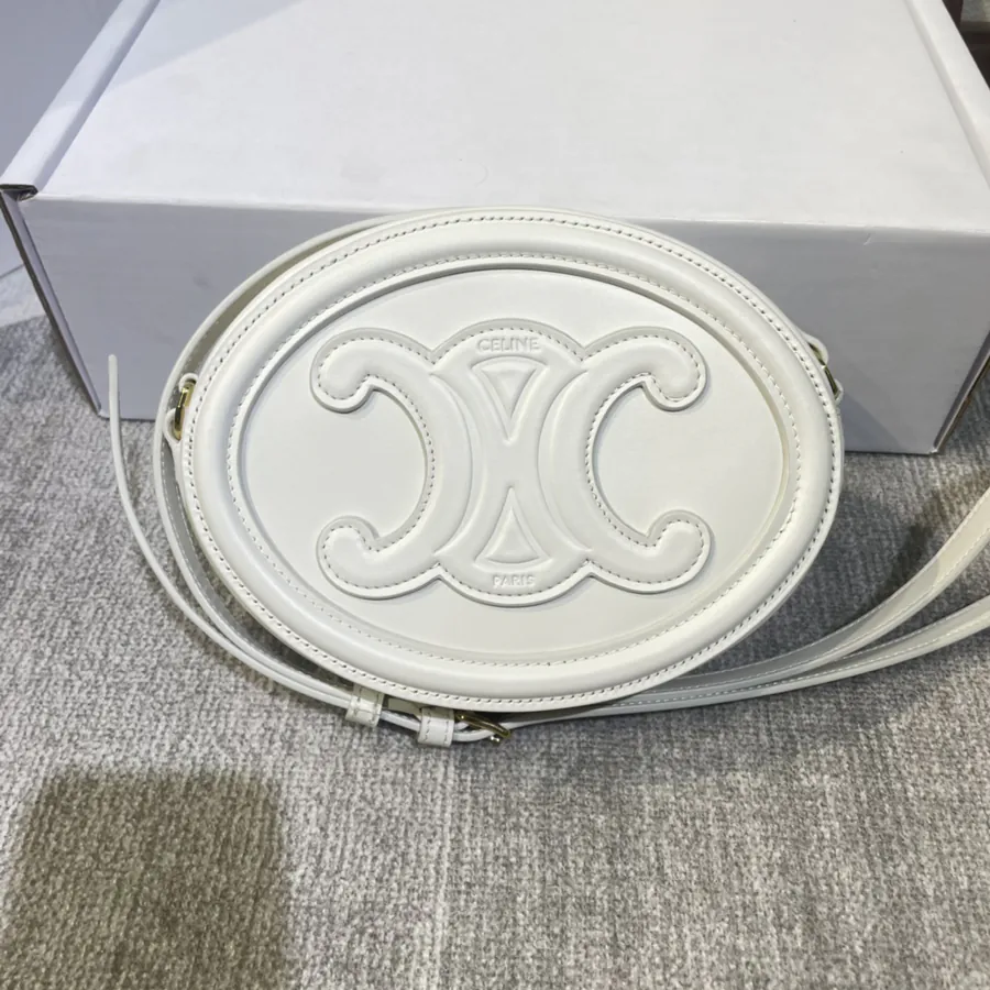 Celin Small Round Tote Compact Phone Bag with Elegance and Style