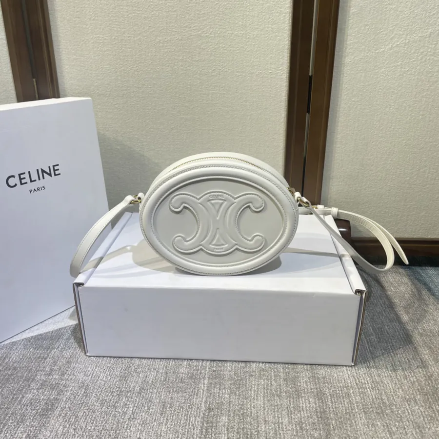 Celin Small Round Tote Compact Phone Bag with Elegance and Style