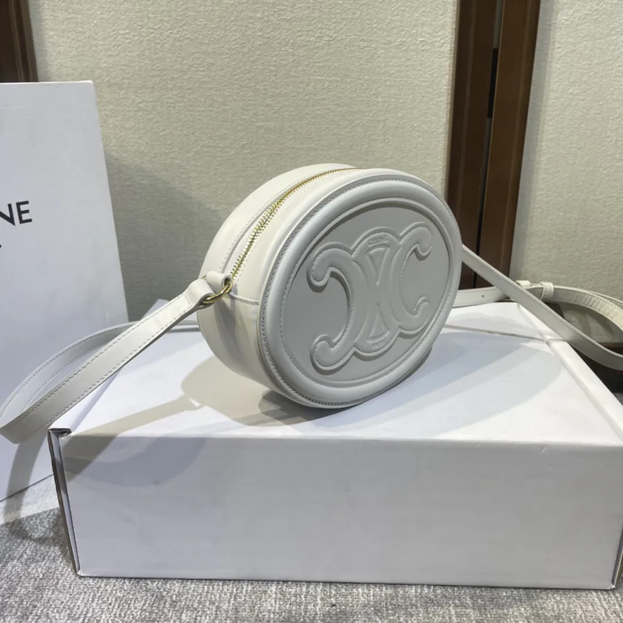 Celin Small Round Tote Compact Phone Bag with Elegance and Style