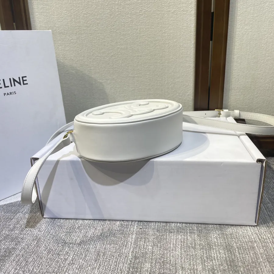Celin Small Round Tote Compact Phone Bag with Elegance and Style