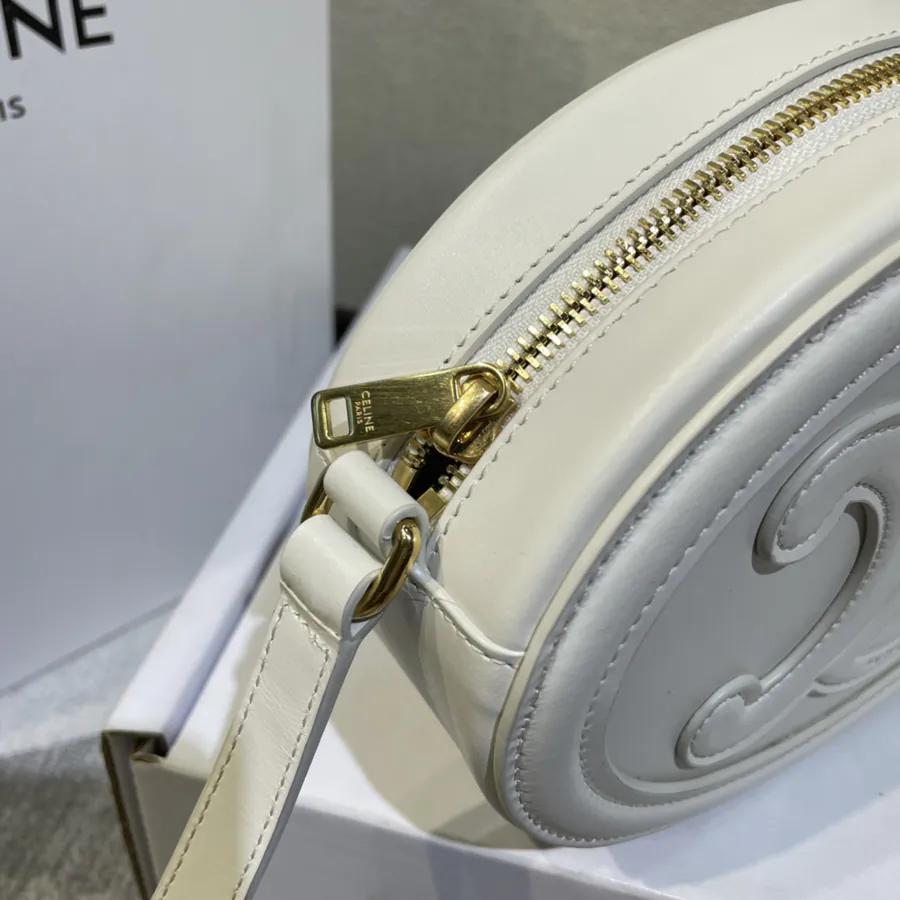 Celin Small Round Tote Compact Phone Bag with Elegance and Style