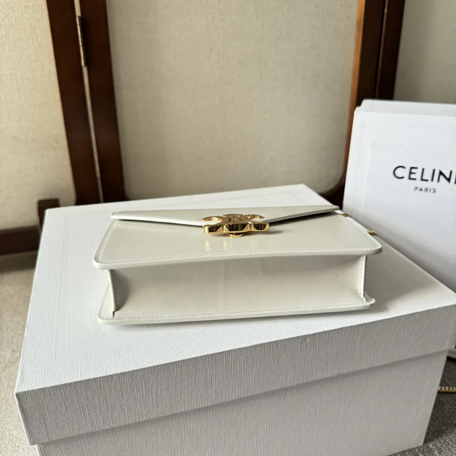 CELIN* CUIR TRIOMPHE Logo Print Wallet