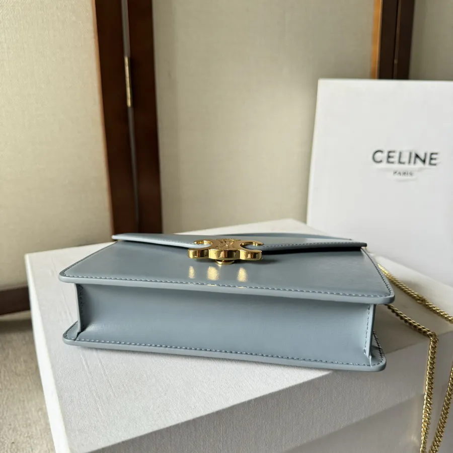 CELIN* CUIR TRIOMPHE Logo Print Wallet