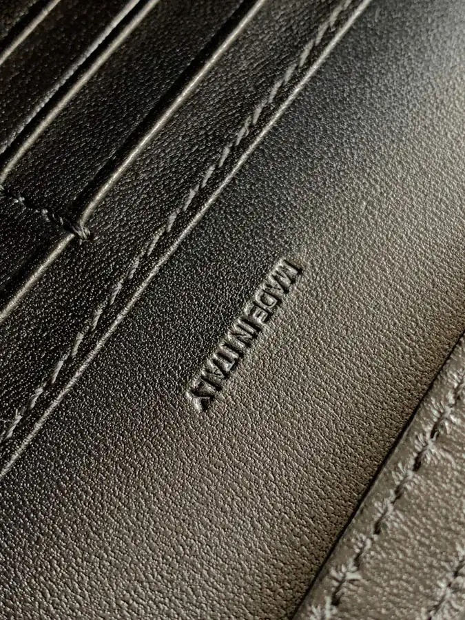 CELIN* TRIOMPHE Chain Leather Wallet