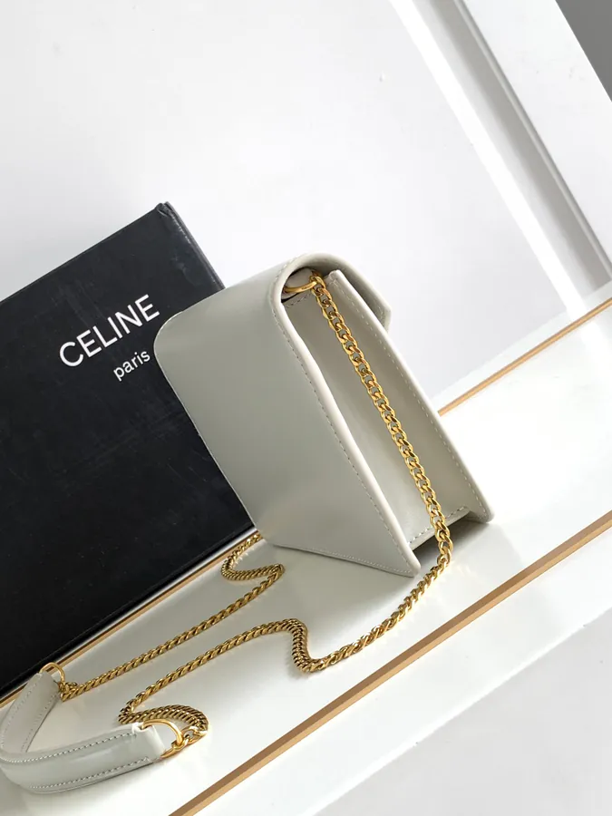 CELIN* TRIOMPHE Leather Wallet