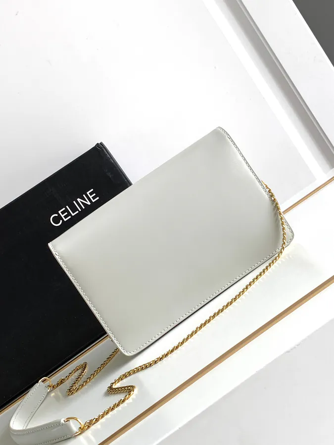 CELIN* TRIOMPHE Leather Wallet