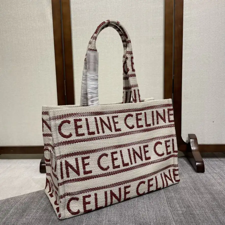 CL New CABAS THAIS Fall Large Tote with Towel Fabric