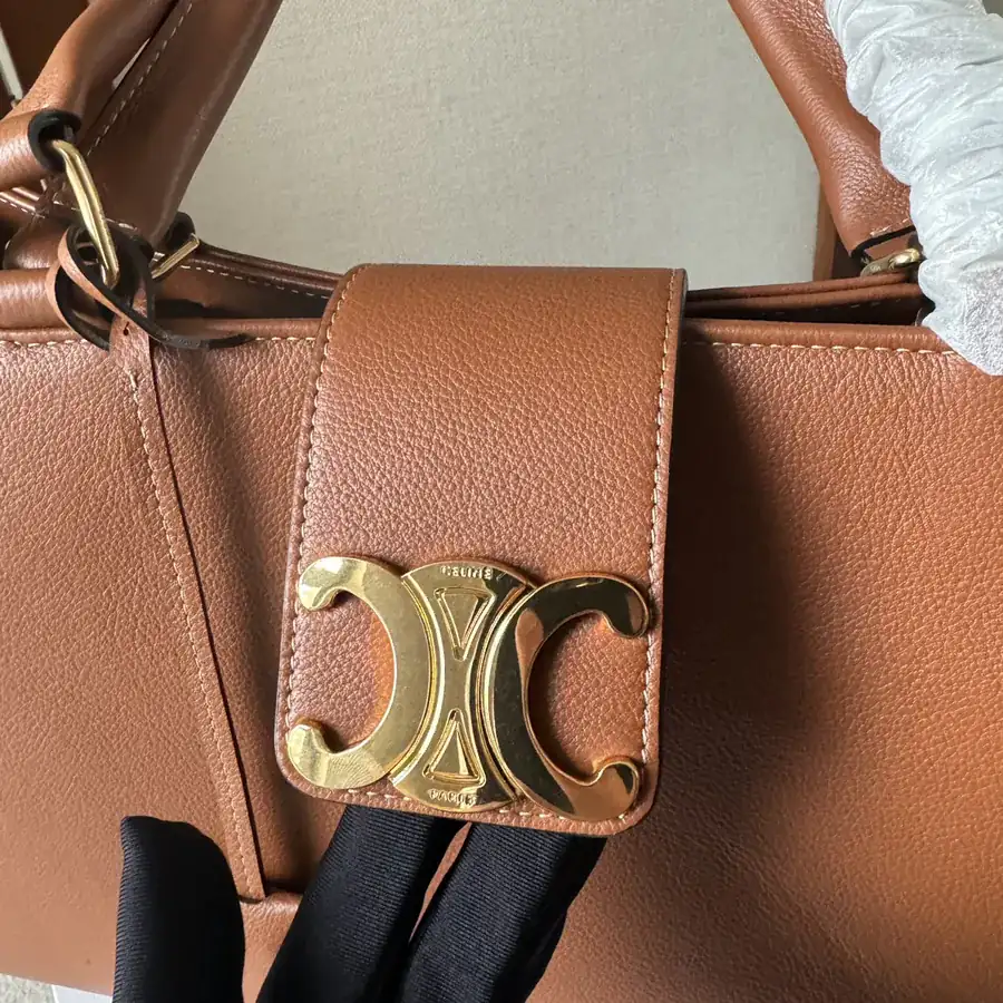 AOLINE Medium Soft Calfskin Handbag
