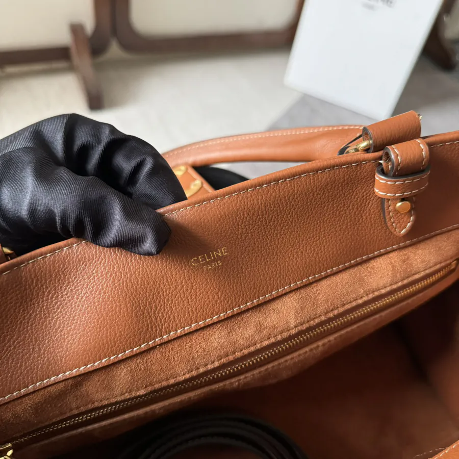 AOLINE Medium Soft Calfskin Handbag