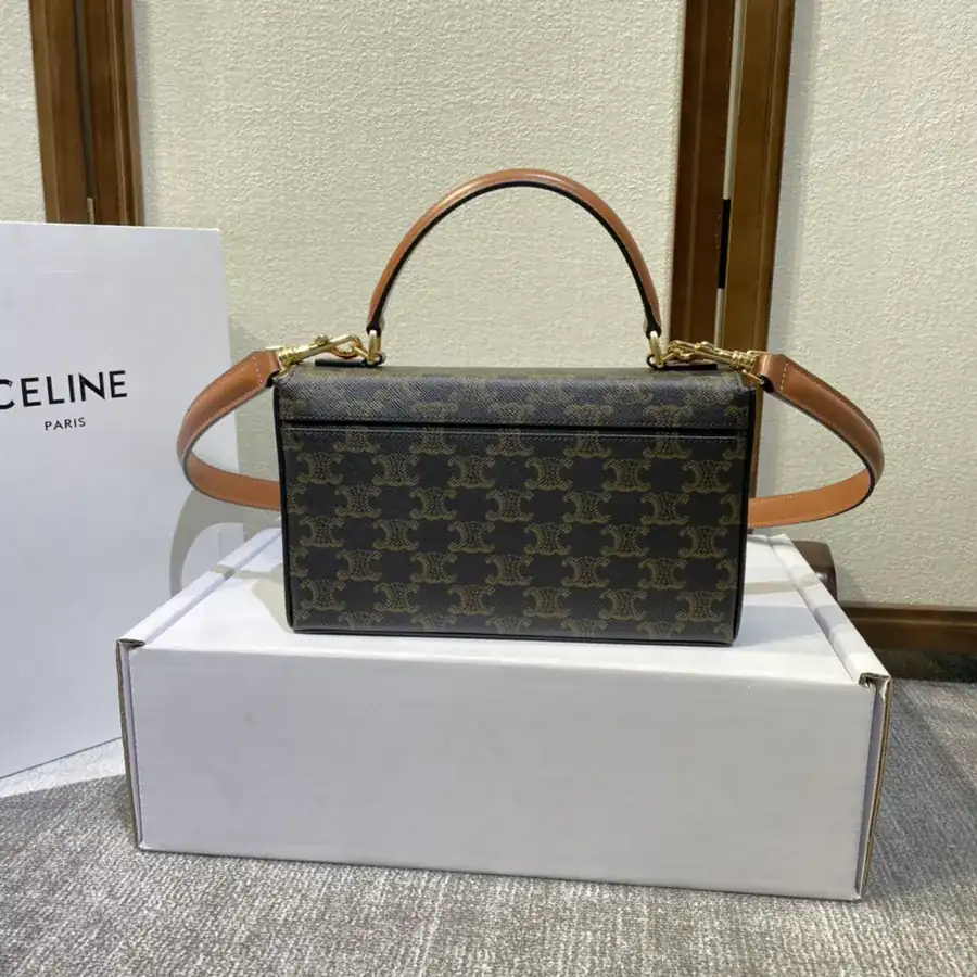 CELIN Box Triomphe Autumn Winter Runway New Box Bag