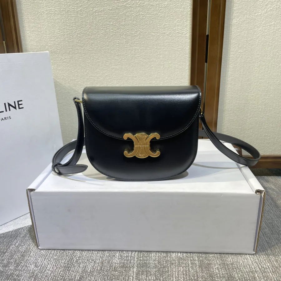 TEEN BESACE TRIOMPHE 2022 New Large Leather Crossbody Bag