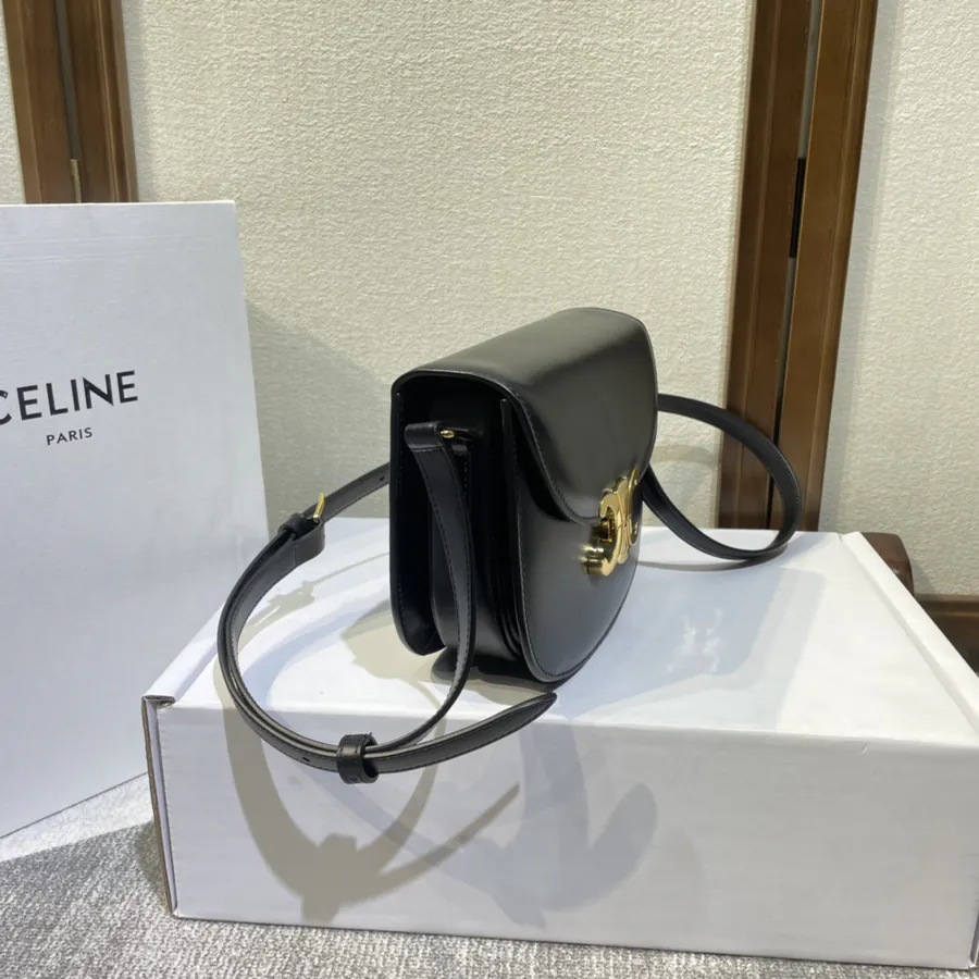 TEEN BESACE TRIOMPHE 2022 New Large Leather Crossbody Bag