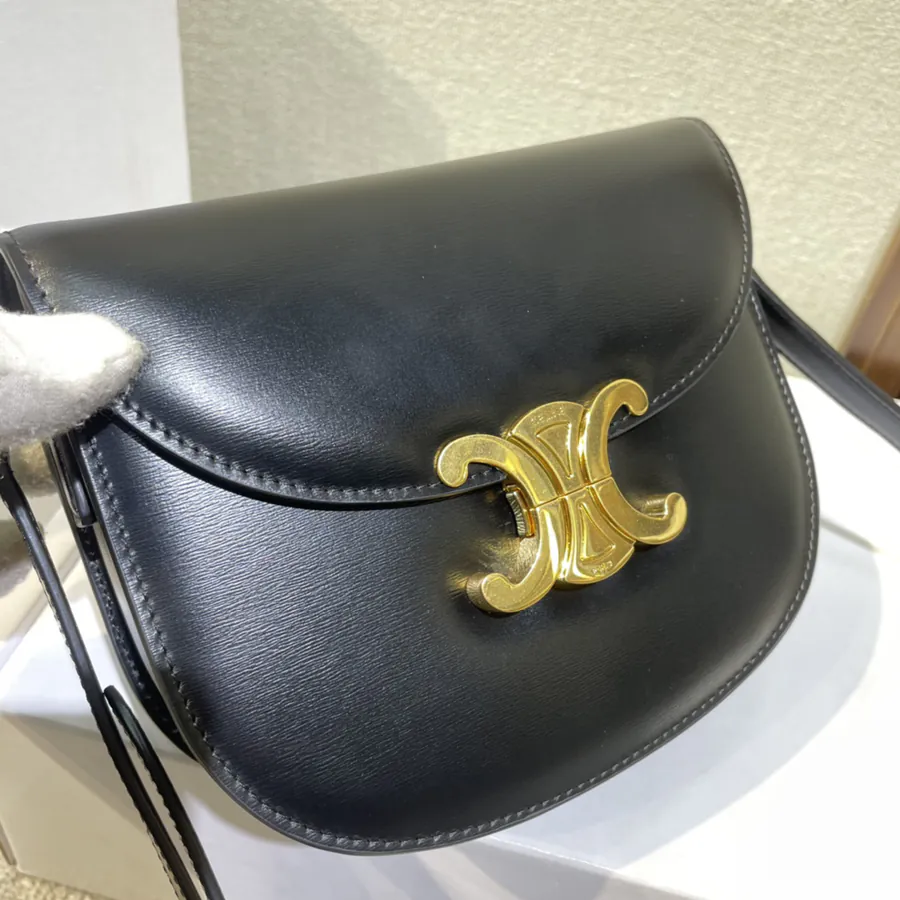 TEEN BESACE TRIOMPHE 2022 New Large Leather Crossbody Bag