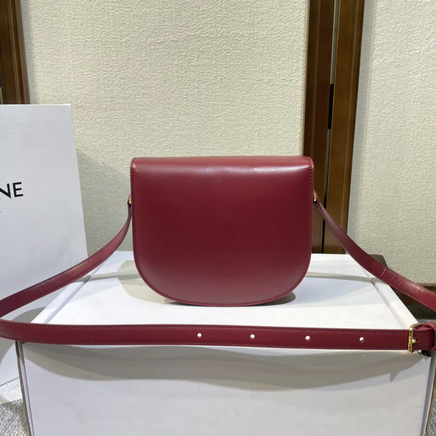 TEEN BESACE TRIOMPHE 2022 New Large Leather Crossbody Bag