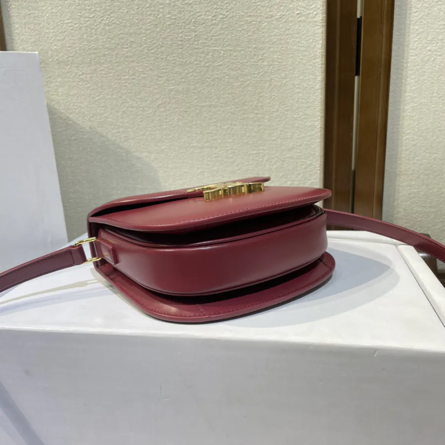 TEEN BESACE TRIOMPHE 2022 New Large Leather Crossbody Bag