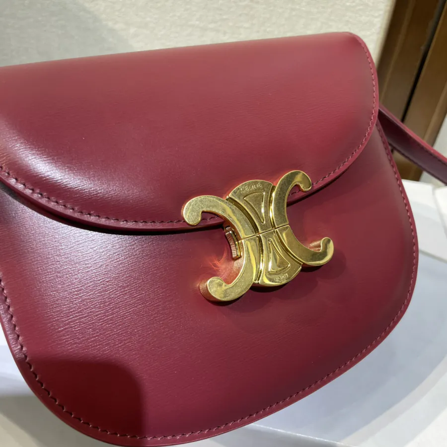 TEEN BESACE TRIOMPHE 2022 New Large Leather Crossbody Bag