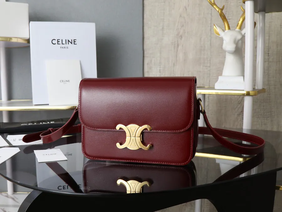 TEEN TRIOMPHE Mini Calfskin Handbag
