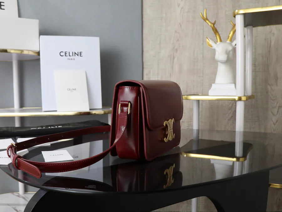 TEEN TRIOMPHE Mini Calfskin Handbag