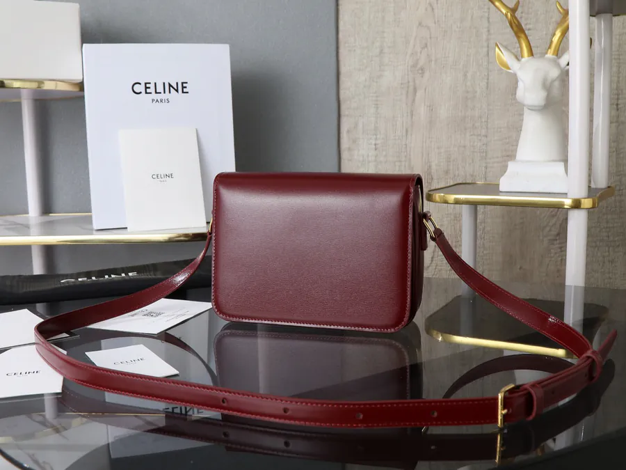 TEEN TRIOMPHE Mini Calfskin Handbag