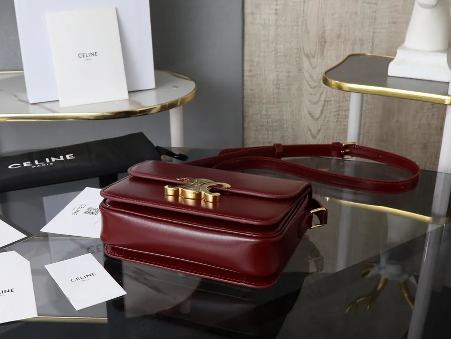 TEEN TRIOMPHE Mini Calfskin Handbag