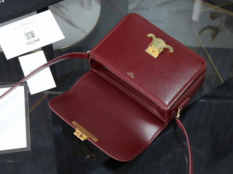 TEEN TRIOMPHE Mini Calfskin Handbag