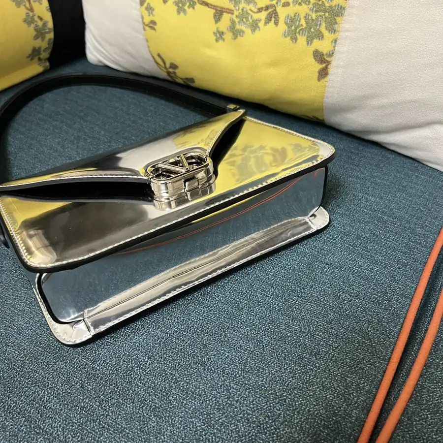 GARAVANI LETTER Large Calfskin Handbag with Adjustable Strap