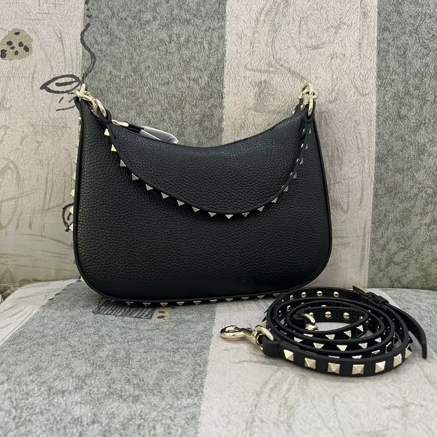 GARAVANI ROCKSTUD Mini Hobo Bag
