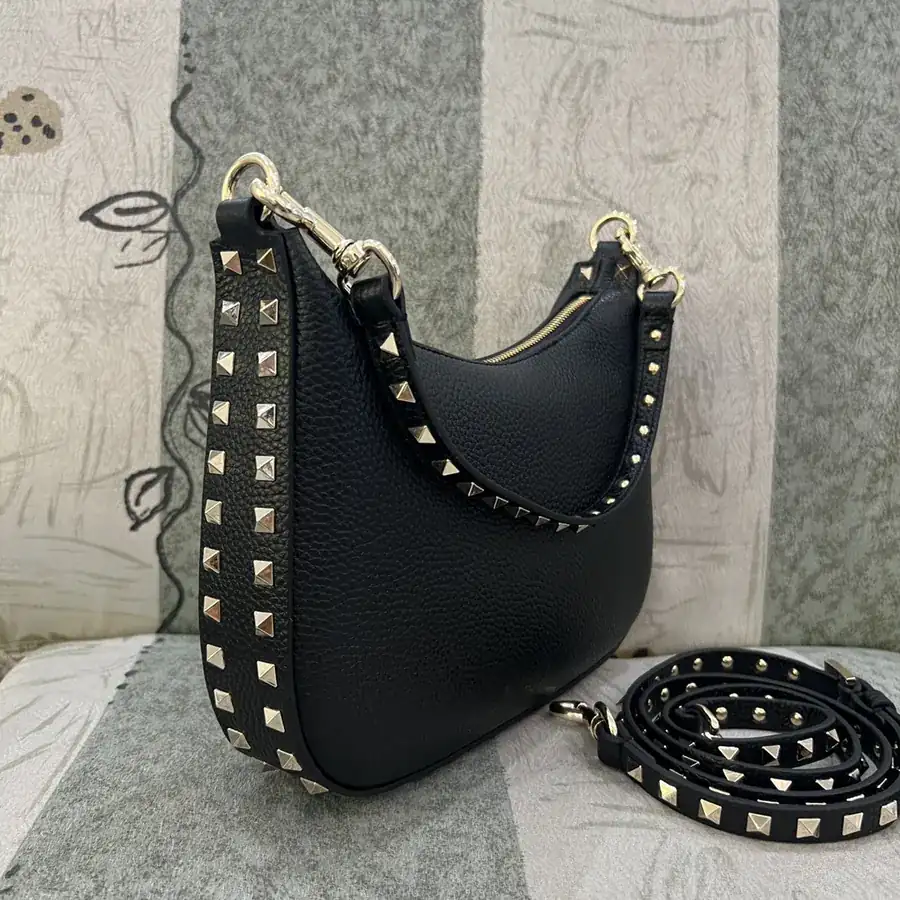 GARAVANI ROCKSTUD Mini Hobo Bag