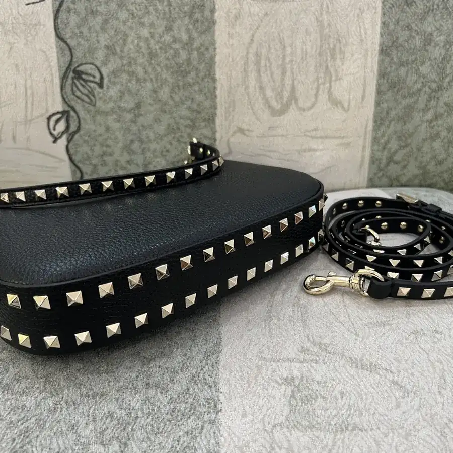 GARAVANI ROCKSTUD Mini Hobo Bag