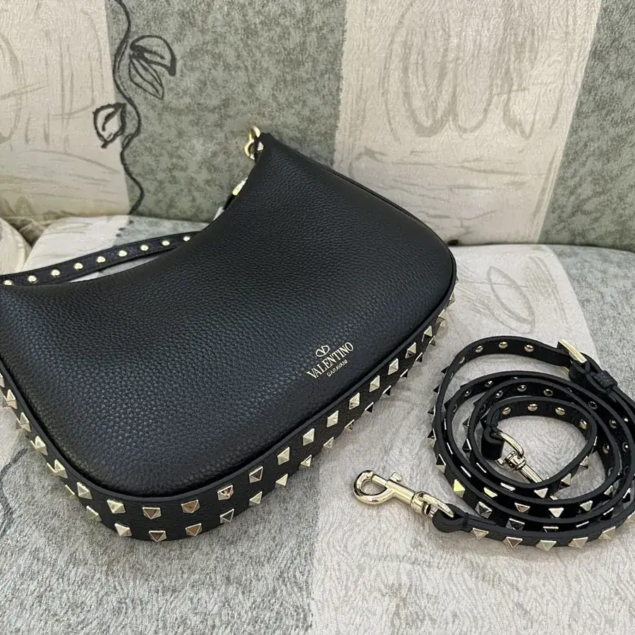 GARAVANI ROCKSTUD Mini Hobo Bag