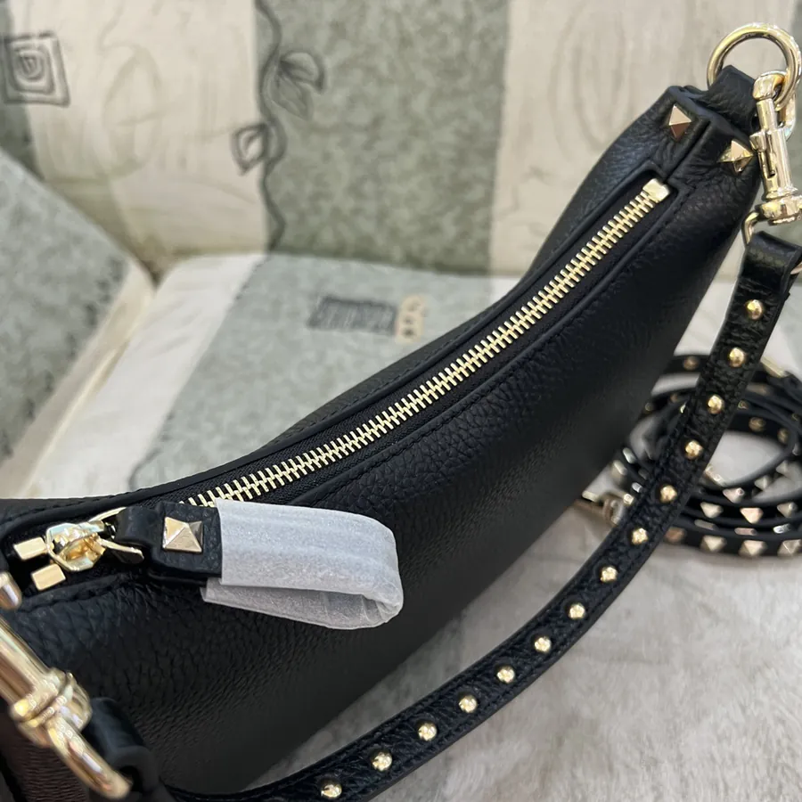 GARAVANI ROCKSTUD Mini Hobo Bag