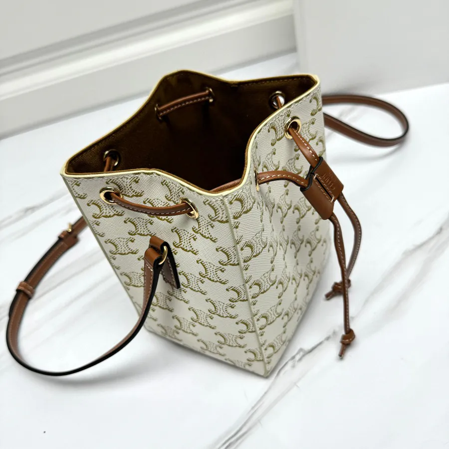 CE New Burnt Bag Mini Size, Classic Monogram, Leather Trim