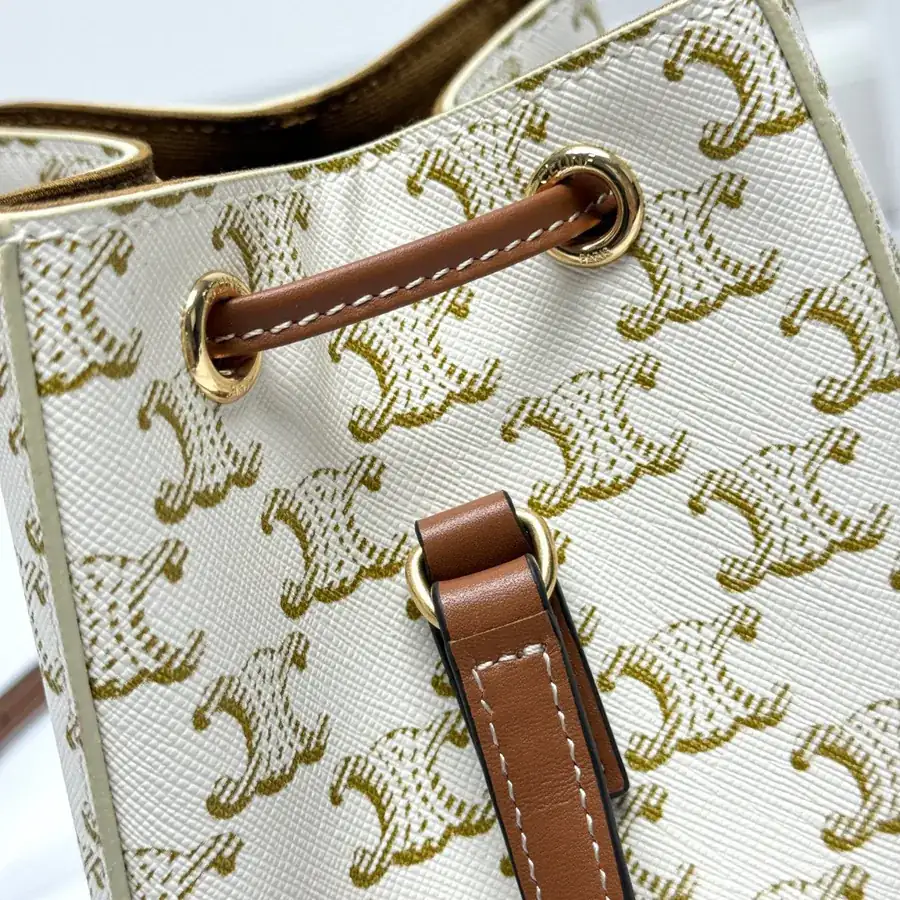 CE New Burnt Bag Mini Size, Classic Monogram, Leather Trim