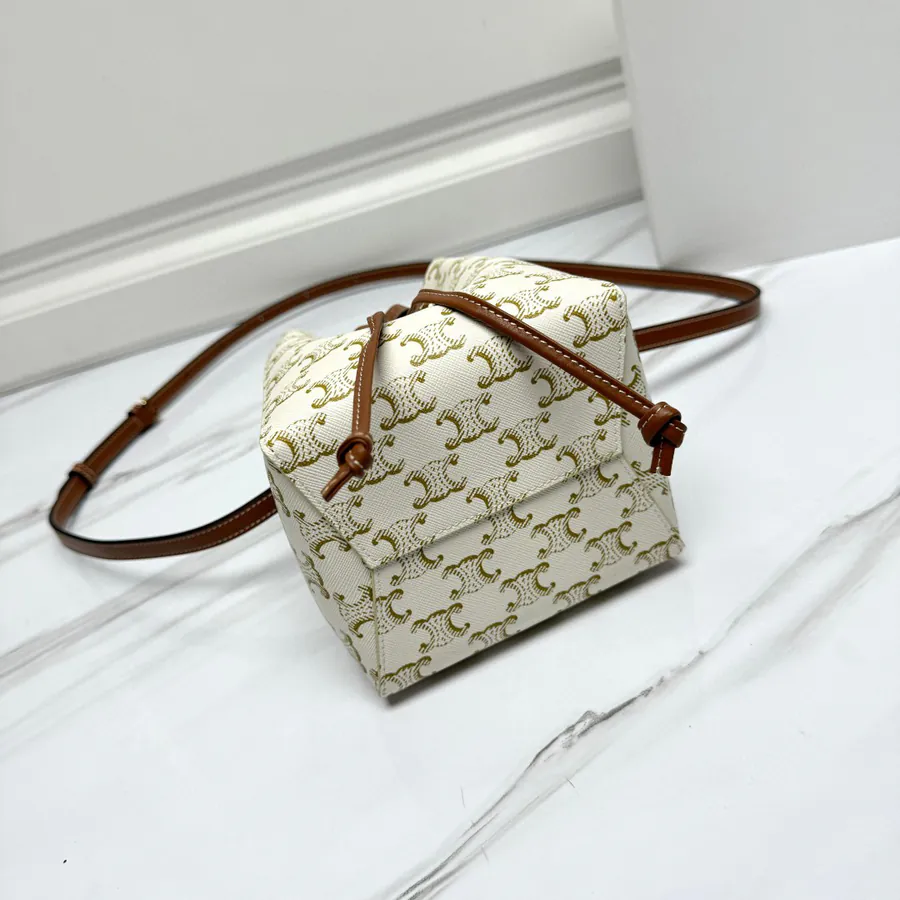 CE New Burnt Bag Mini Size, Classic Monogram, Leather Trim
