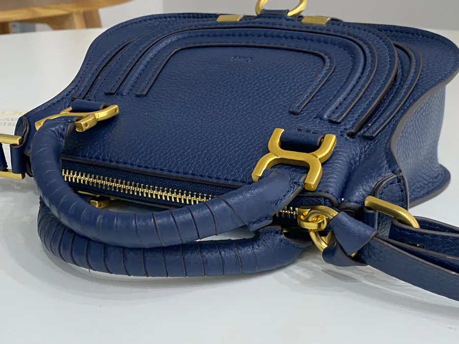 Chloe x Marcie Small Blue Bag