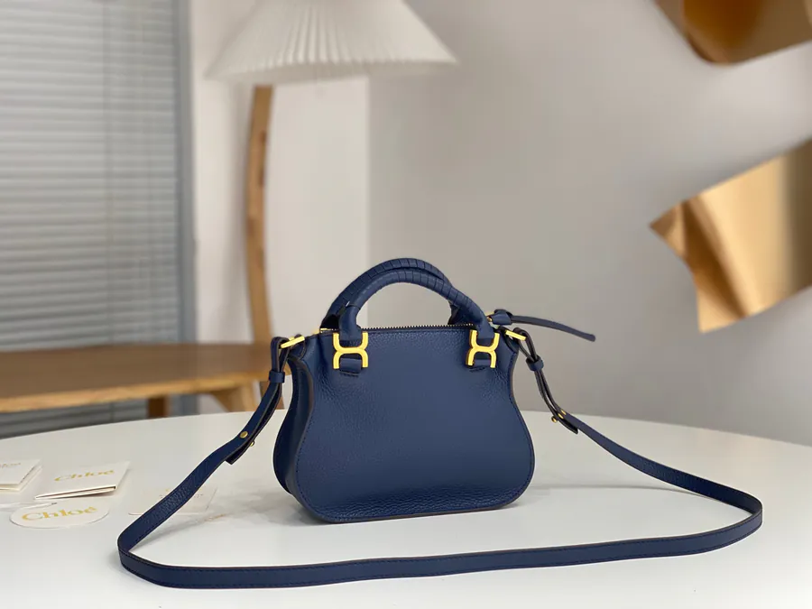 Chloe x Marcie Small Blue Bag