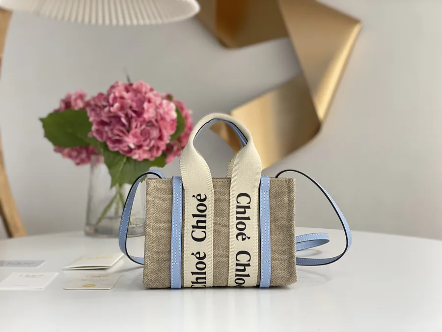 Chloe Woody Mini Tote Bag