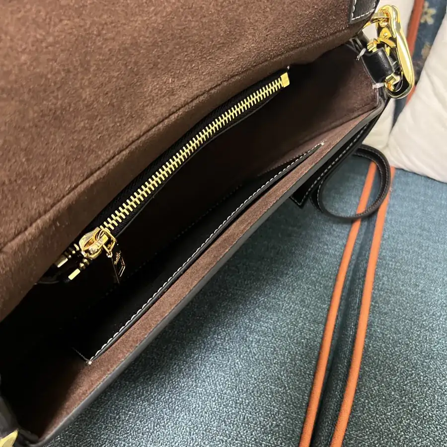 GARAVANI OHVAL Small Calfskin Tote with Rotating V Logo Signature Closure