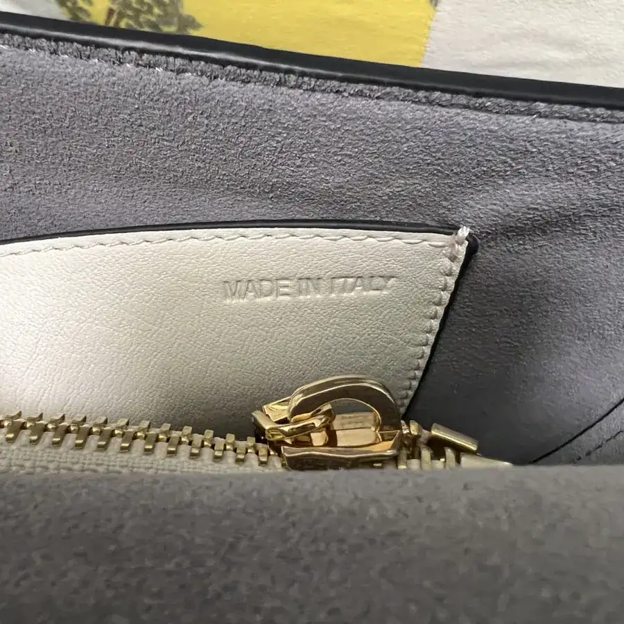 GARAVANI OHVAL Small Calfskin Bag with Rotating VLOGO Signature Clasp