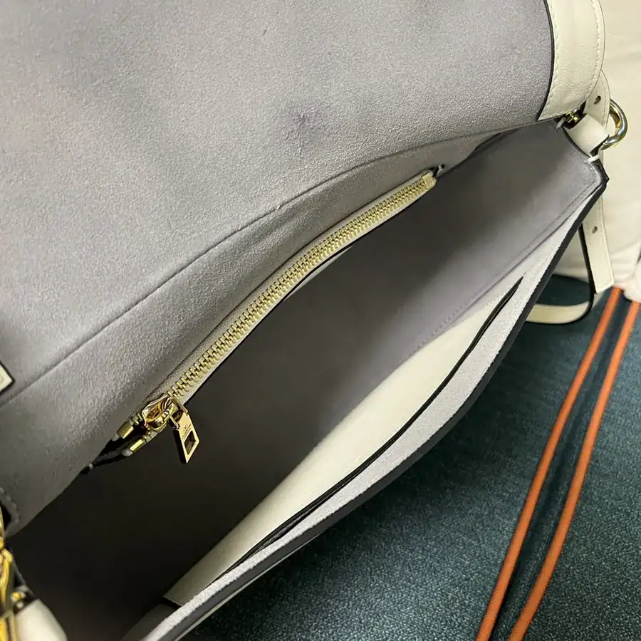 GARAVANI OHVAL Large Calfskin Bag with VLOGO Signature Rotating Clasp