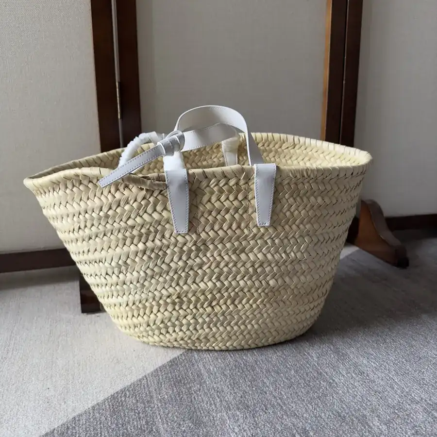 TEEN TRIOMPHE CLASSIC Straw Basket Bag