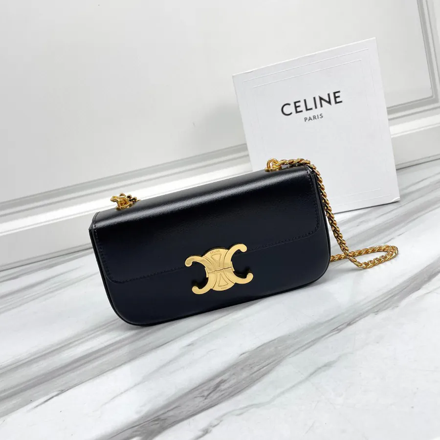 Celine Triomphe Chain Crossbody Bag