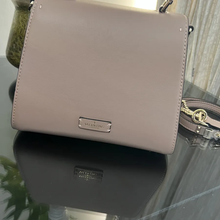 VSLING Small Handbag with Crystal Accents and Adjustable Strap