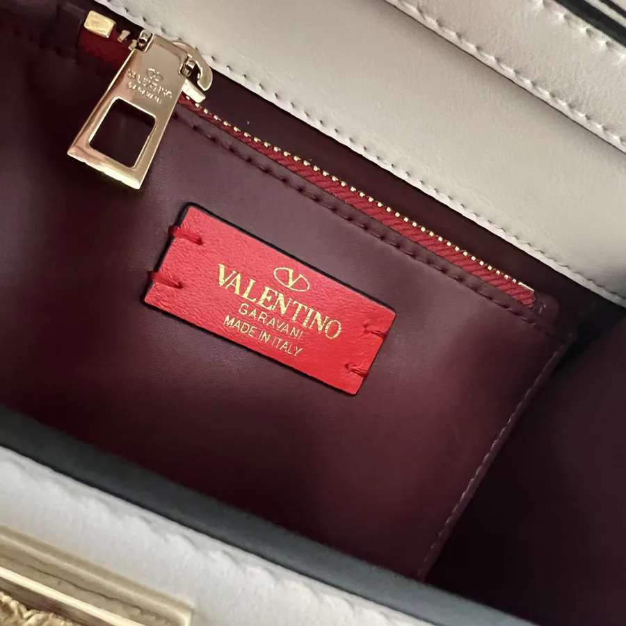 VSLING Mini Calfskin Handbag with Adjustable Strap