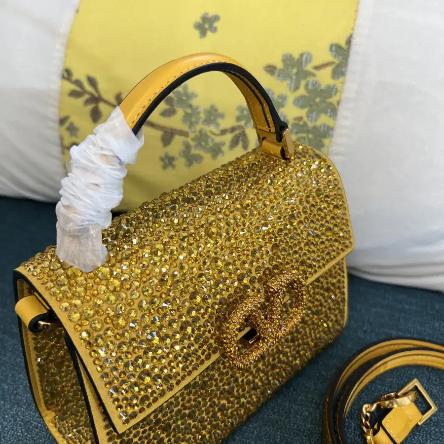 VSLING Mini Alligator Skin Crossbody Bag with Adjustable Strap