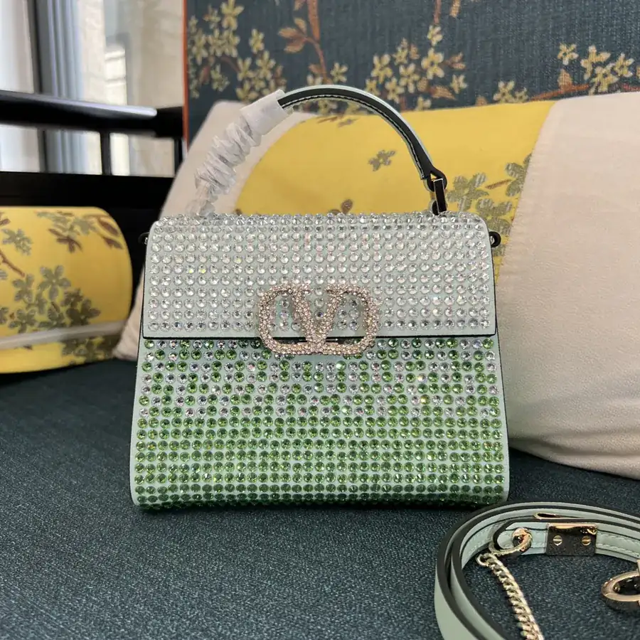 VSLING Mini Alligator Skin Clutch with Adjustable Strap