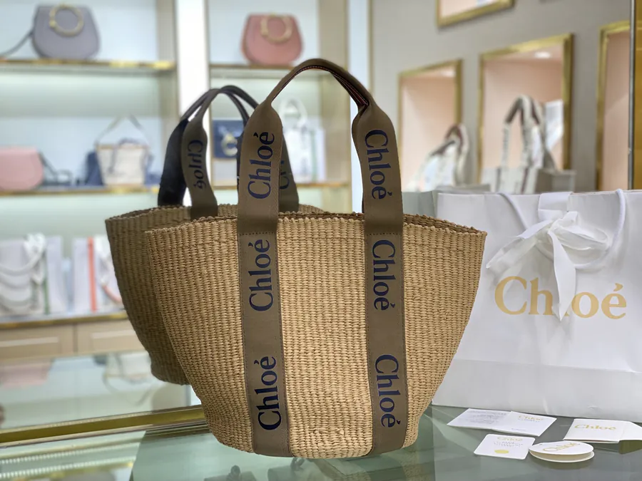 Chloe Large Woody Basket Bag