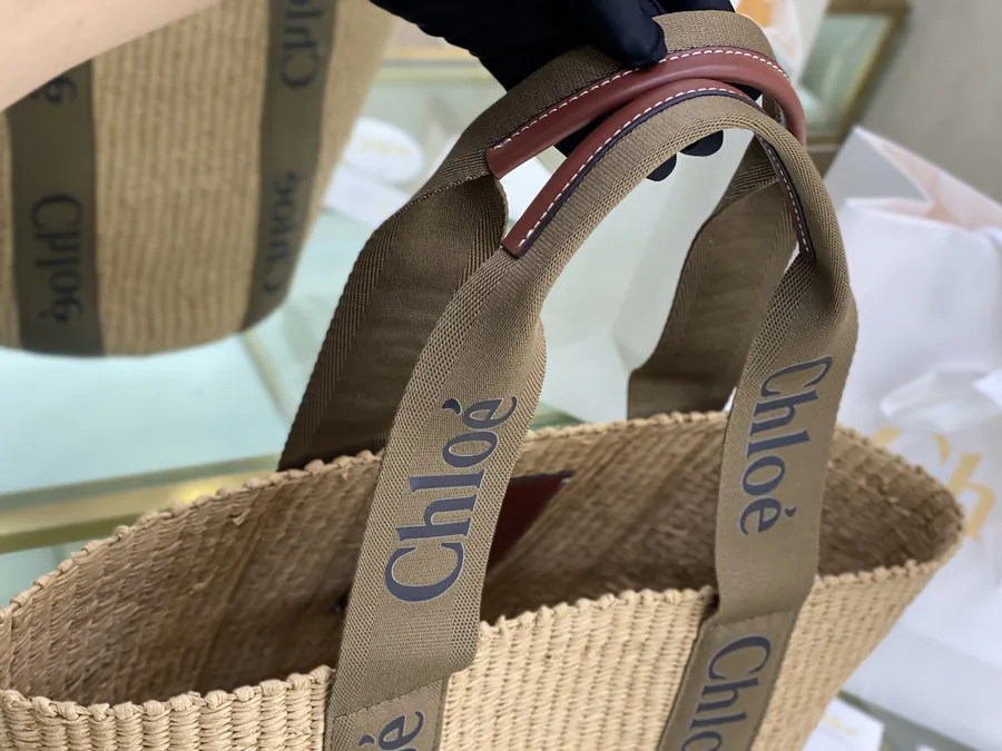 Chloe Large Woody Basket Bag