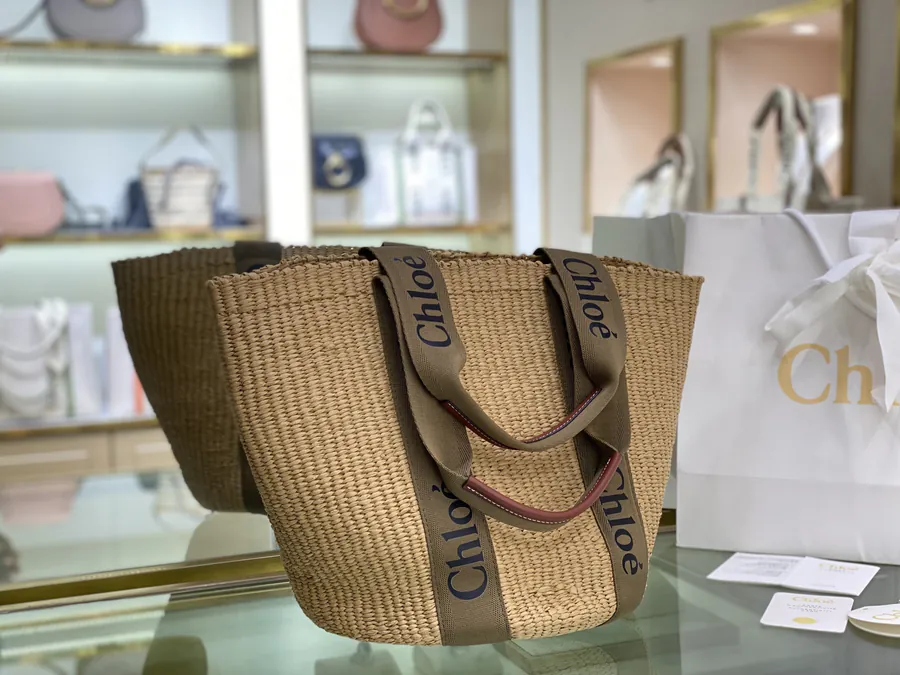 Chloe Large Woody Basket Bag